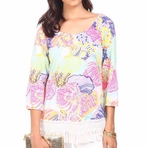 Lilly Pulitzer “Roar of the Seas” Alia Top *NWT*